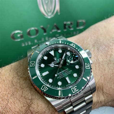 rolex submariner green cena|rolex submariner green dial price.